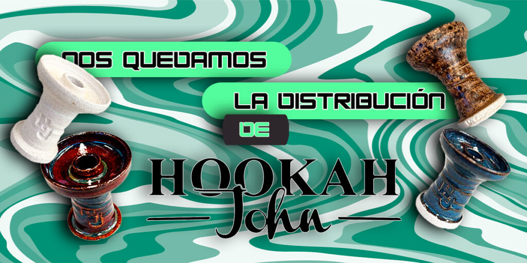 DISTRIBUCIÓN DE HOOKAH JOHN - la capsula shop único distribuidor oficial de hookah john en españa